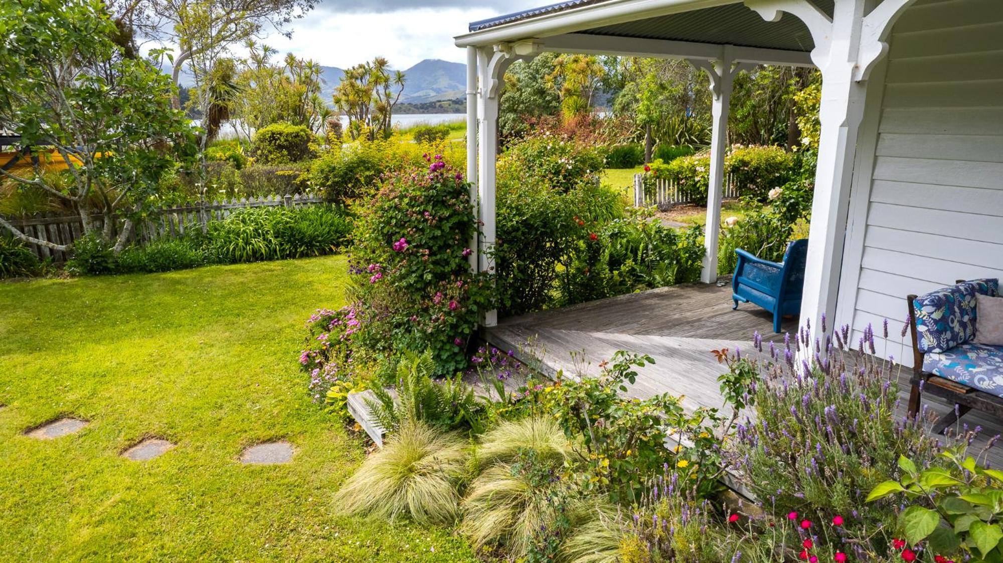 Halfmoon Cottage Akaroa Kültér fotó